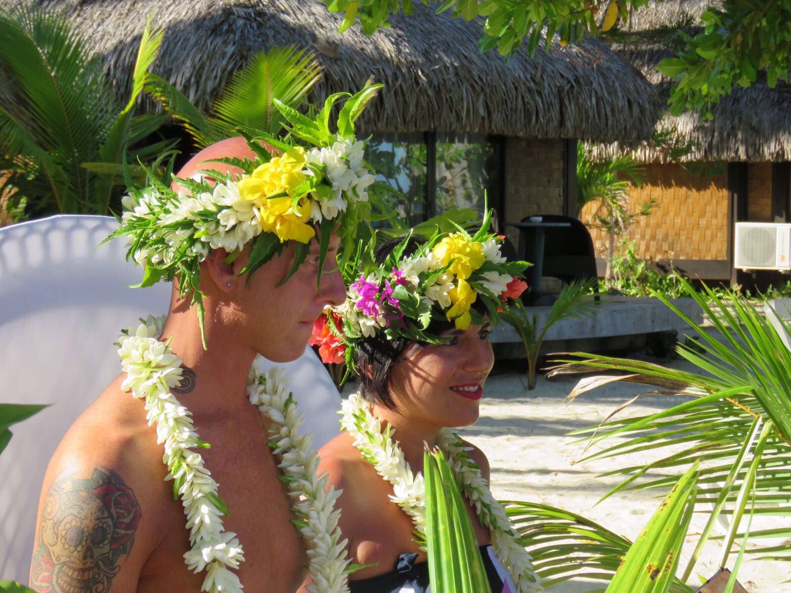 Matrimonio in Municipio a Bora Bora