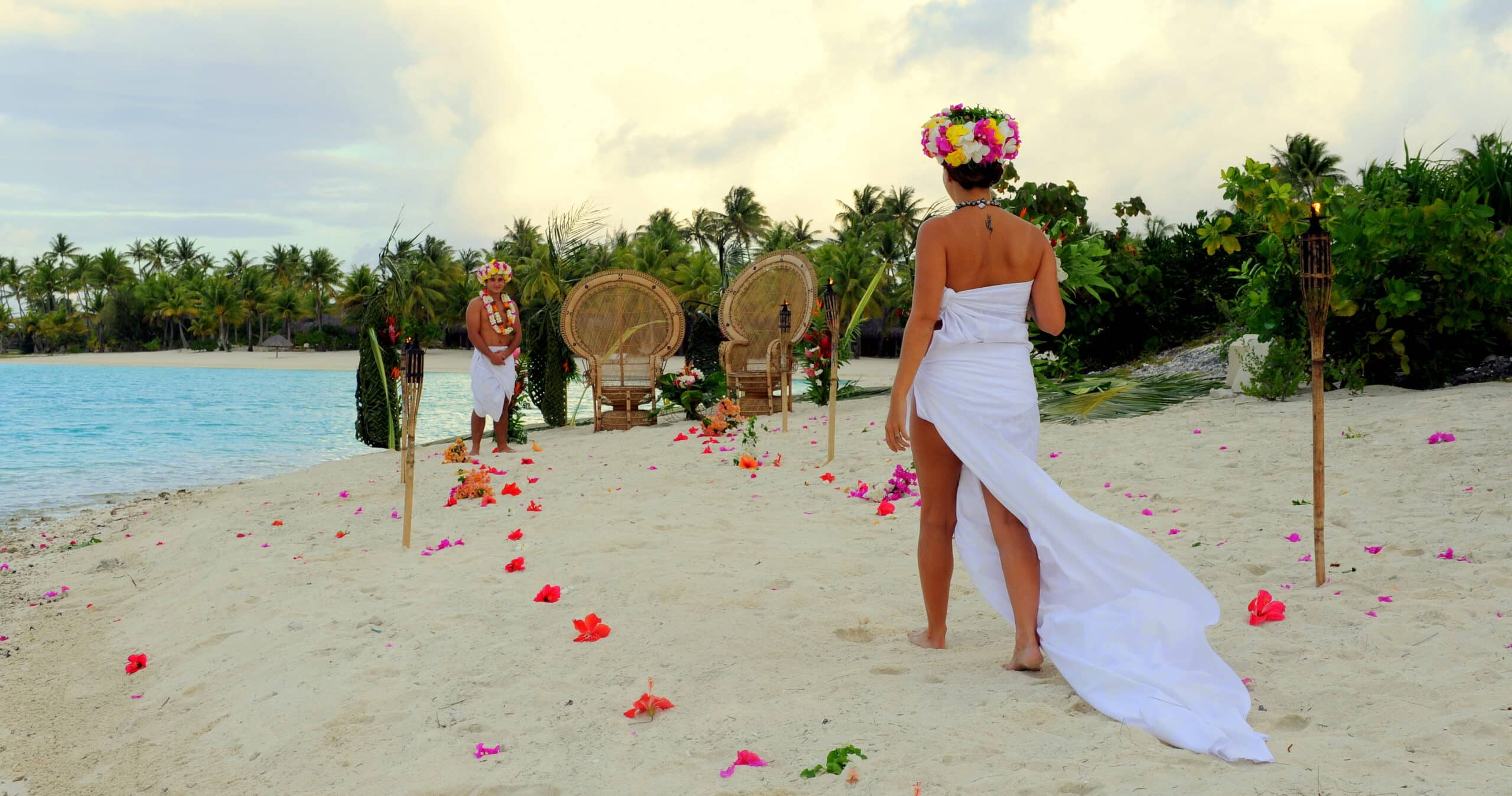 Matrimonio in Municipio a Bora Bora